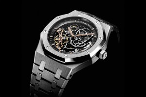 Replica Audemars Piguet Royal Oak Double Balance Wheel Openworked Skeleton Steel Watch