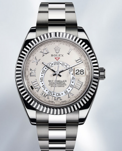 Best Replica Rolex Sky Dweller White Dial White Gold Watches For Sale