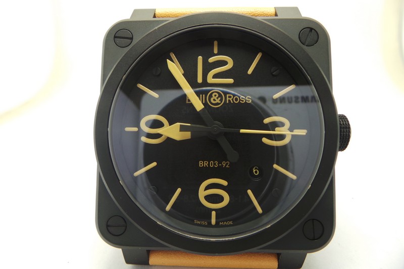 NEW ARRIVAL – 1:1 CLONE BR03-92 HERITAGE PVD BLACK WATCH