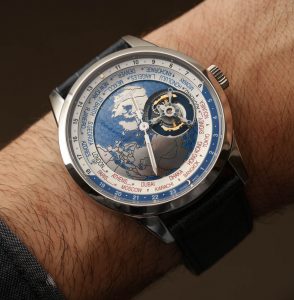 Jaeger-LeCoultre Geophysic Universal Time Tourbillon Watch Hands-On Hands-On